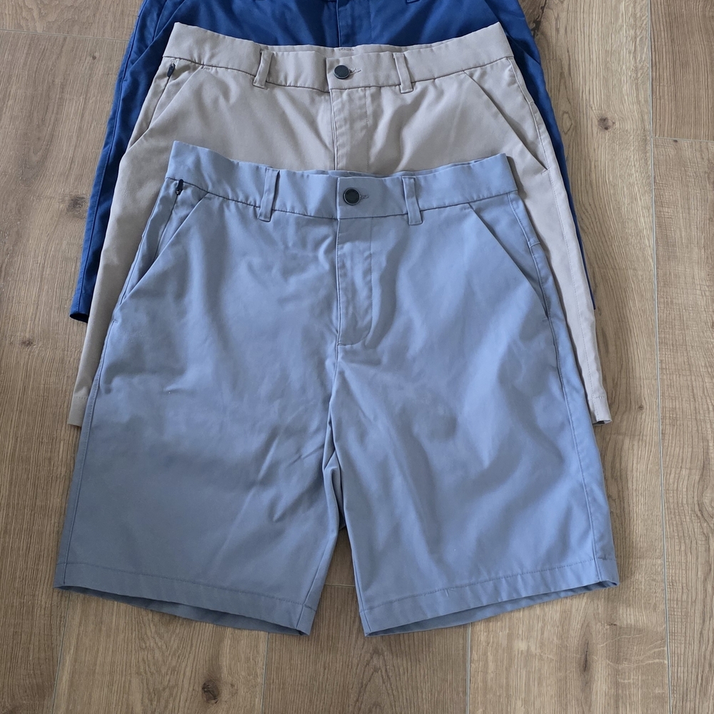 Lot of 3 Cool  Stretch Performance 32 Degrees Men's Shorts Pants Size: 30